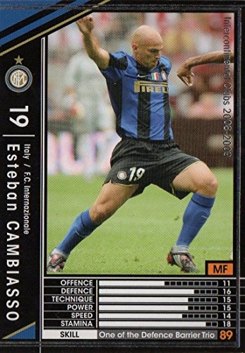 wccf インテル 黒 Amazon.co.jp: WCCF/08-09/インテル/黒/247/エステバン・カンビアッソ